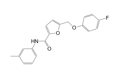 5-[(4-fluorophenoxy)methyl]-N-(3-methylphenyl)-2-furamide