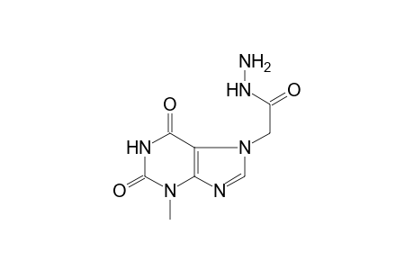 2-(3-Methyl-2,6-dioxo-1,2,3,6-tetrahydro-7H-purin-7-yl)acetohydrazide