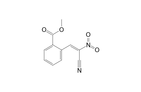 2-(Methoxycarbonyl)-.alpha.-nitrocinnamyl-nitrile