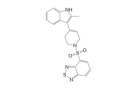 2,1,3-benzothiadiazole, 4-[(3,6-dihydro-4-(2-methyl-1H-indol-3-yl)-1(2H)-pyridinyl)sulfonyl]-