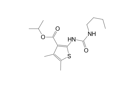 isopropyl 2-{[(butylamino)carbonyl]amino}-4,5-dimethyl-3-thiophenecarboxylate
