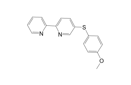 5-(p-Methoxyphenylthio)-2,2'-bipyridyl