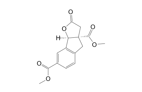 Dimethyl 2-oxo-3,3a,4,8b-tetrahydro-2H-indeno[1,2-b]furan-3a,7-dicarboxylate