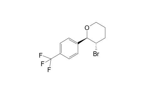 (2R,3S)-3-Bromotetrahydro-2-(4-trifluoromethylphenyl)-2H-pyran