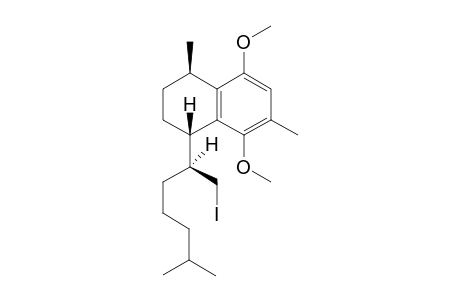 5,8-Dimethoxy-18-iodo-Serrulatane