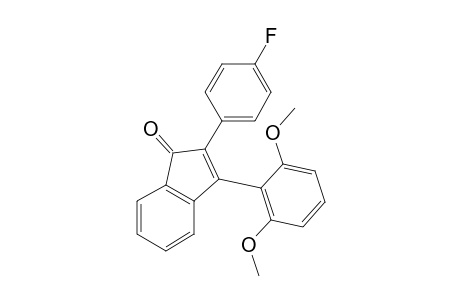 3-(2,6-Dimethoxyphenyl)-2-(4-fluorophenyl)-1H-inden-1-one