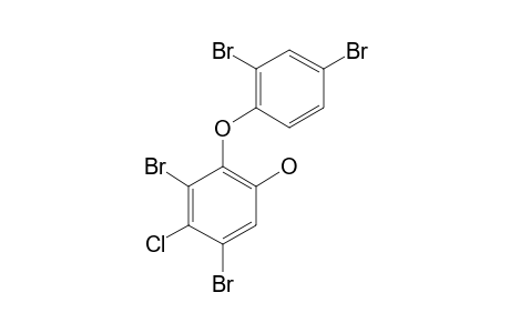 2-(2',4'-DIBROMOPHENOXY)-3,5-DIBROMO-4-CHLOROPHENOL