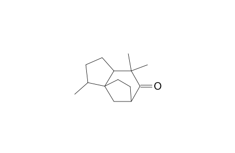 (-)-7-oxo-2,6,6-trimethyltricyclo[6,2,1,0(1,5)]undecane