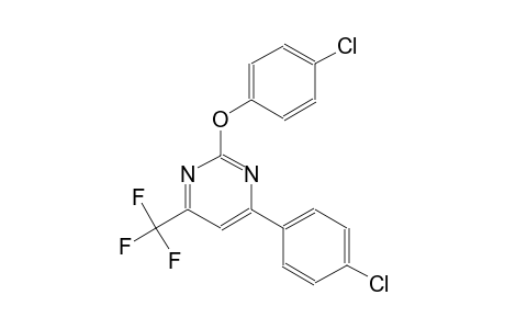 2-(4-chlorophenoxy)-4-(4-chlorophenyl)-6-(trifluoromethyl)pyrimidine