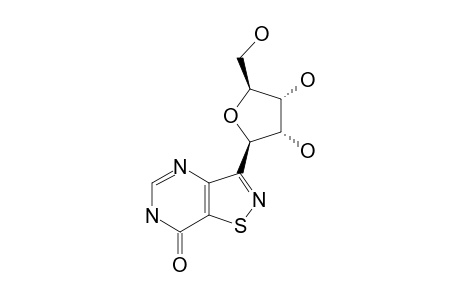 3-BETA-D-RIBOFURANOSYLISOTHIAZOLO-[4,5-D]-PYRIMIDIN-7(6H)-ONE