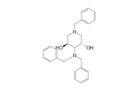 (3S,5S)-1-Benzyl-4-dibenzylamino-3,5-dihydroxypiperidine