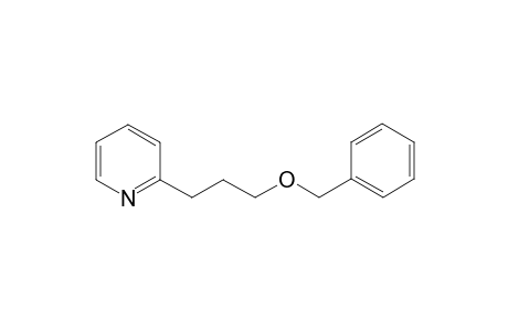 2-(3-benzyloxypropyl)pyridine