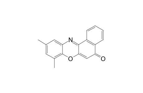 8,10-DIMETHYL-BENZO-[3,2-A]-(5H)-PHENOXAZIN-5-ONE