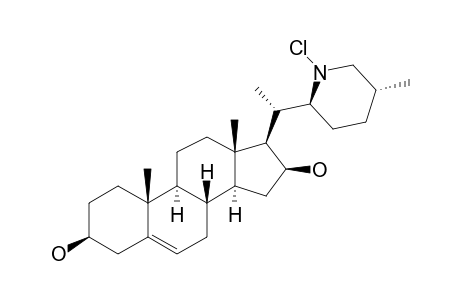N-CHLORODIHYDROSOLASODINE-A=(22S,25R)-22,26-CHLOROEPIMINOCHOLEST-5-ENE-3-BETA,16-BETA-DIOL