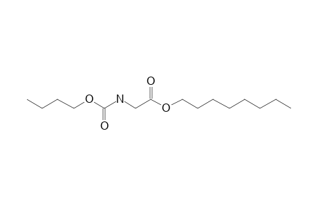 Glycine, N-butoxycarbonyl-, octyl ester