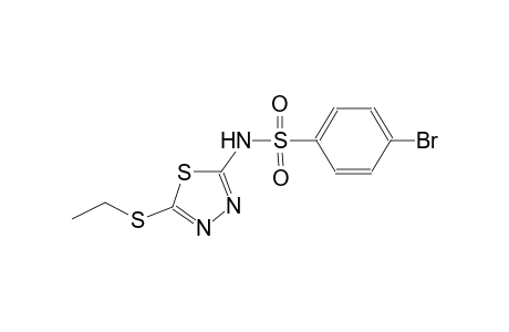 4-bromo-N-[5-(ethylsulfanyl)-1,3,4-thiadiazol-2-yl]benzenesulfonamide