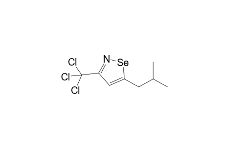 5-(2-Methylpropyl)-3-(trichloromethyl)-1,2-selenazole