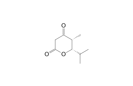 (5R,6S)-Dihydro-6-isopropyl-5-methyl-3H-pyran-2,4-dione
