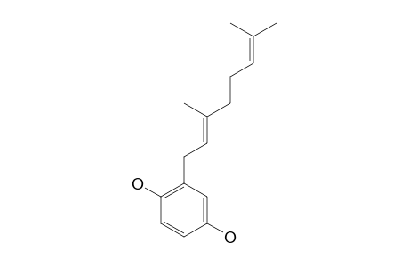 2-[(E)-3,7-DIMETHYLOCTA-2,6-DIENYL]-BENZENE-1,4-DIOL