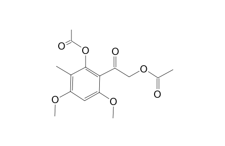2,2'-Diacetoxy-4,6-dimethoxy-3-methylacetophenone