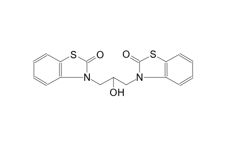 3-[2-hydroxy-3-(2-oxo-1,3-benzothiazol-3(2H)-yl)propyl]-1,3-benzothiazol-2(3H)-one
