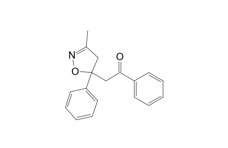 3-Methyl-5-phenacyl-5-phenyl-2-isoxazoline