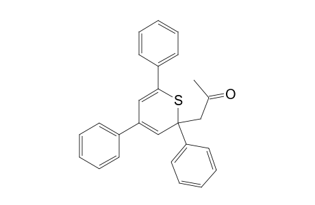 2-Acetonyl-2,4,6-triphenyl-2H-thiopyrane