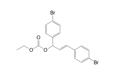 (E)-1,3-Bis(4-bromophenyl)allyl ethyl Carbonate