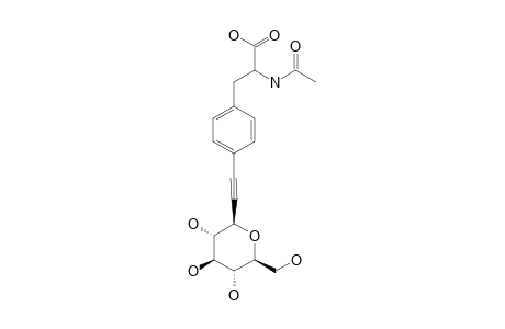 N-ACETYL_4-C-(3,7-ANHYDRO-1,1,2,2-TETRADEHYDRO-1,2-D-GLYCERO-D-GULOOCTITYL)-DL-PHENYLALANINE