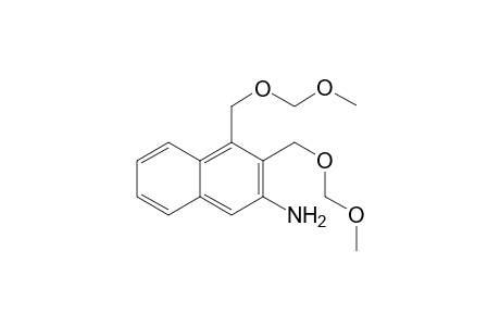 3,4-Bis((methoxymethoxy)methyl)naphthalen-2-amine