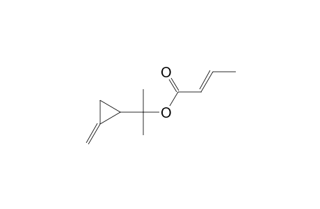 1-Methyl-1-(2-methylenecyclopropyl)ethyl (2E)-2-butenoate