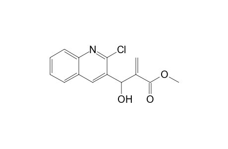 Methyl 2-((2-Chloroquinolin-3-yl)(hydroxy)methyl)acrylate
