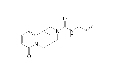 8-Oxo-1,5,6,8-tetrahydro-2H,4H-1,5-methano-pyrido[1,2-a][1,5]diazocine-3-carboxylic acid allylamide