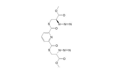 (2'R,2''R)-S(2),S(6)-BIS-[2-AZIDO-2-(METHOXYCARBONYL)-ETHYL]-PYRIDINE-2,6-DICARBOTHIOATE