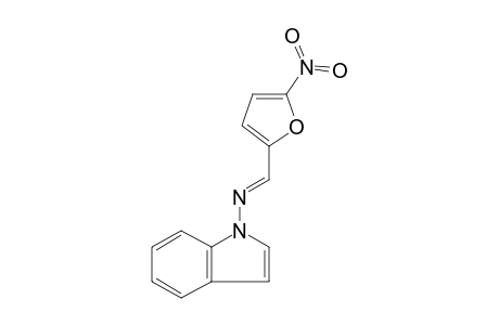 (E)-indol-1-yl-[(5-nitro-2-furyl)methylene]amine