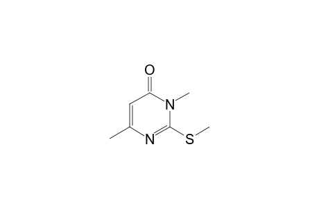 3,6-Dimethyl-2-methylthio-3,4-dihydropirimidin-4-one