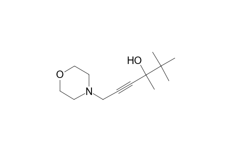 2,2,3-trimethyl-6-(4-morpholinyl)-4-hexyn-3-ol