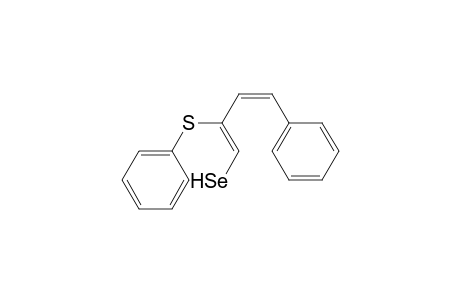 Benzene, [[2-[(2-phenylethenyl)seleno]ethenyl]thio]-, (Z,Z)-