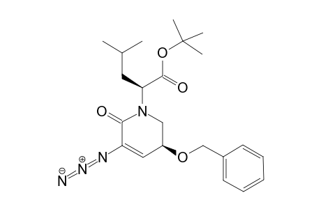 (5S)-3-Azido-5-benzyloxy-N-[(1S)-1-(tert-butoxycarbonyl)-3-methylbutyl]-.delta.(3)-piperidin-2-one
