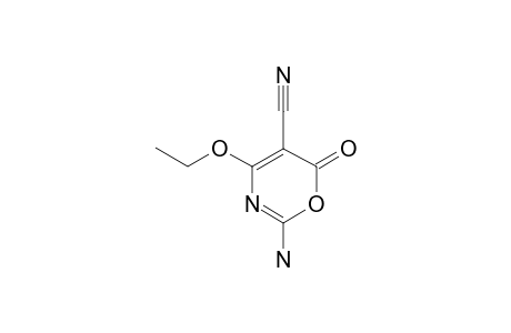 2-AMINO-4-ETHOXY-6-OXO-6H-1,3-OXAZINE-5-CARBONITRILE