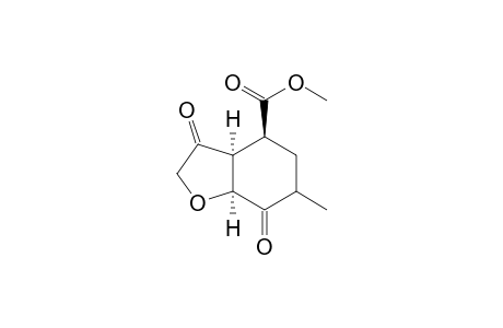 (3aS,4S,7aS)-6-Methyl-3,7-dioxo-octahydro-benzofuran-4-carboxylic acid methyl ester