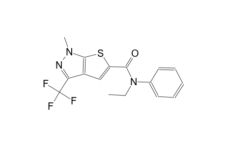 1H-thieno[2,3-c]pyrazole-5-carboxamide, N-ethyl-1-methyl-N-phenyl-3-(trifluoromethyl)-