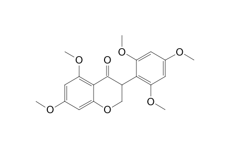 5,7,2',4',6'-Pentamethoxyisoflavanone