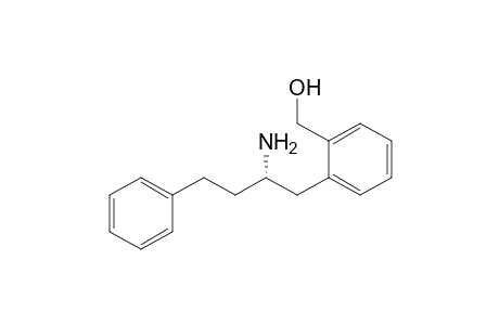 (S)-1-[2-(hydroxymethyl)phenyl]-4-phenylbutan-2-amine
