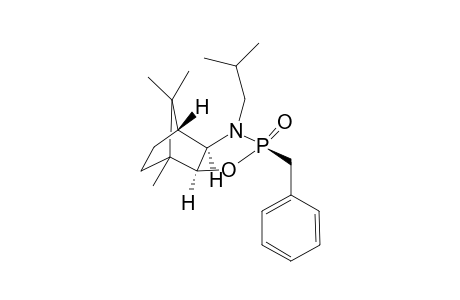 trans-(2S,3aR,4R,7aS)-2-(Phenylmethyl)-3-(2,2-dimethylethyl)-7,8,8-trimethyldecahydro-4a,7-methano-1H-1,3,2-oxazaphorinane-2-oxide
