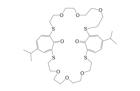 15,36-Diisopropyl-2,8,14,21,33-tetrathia-5,8,11,24,27,30-hexaoxatricyclo[20.4.1.1(9,14)]tetracosanhexaene-39,40-dione