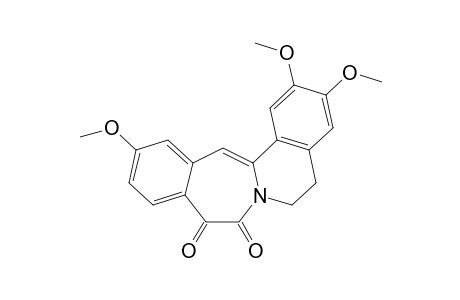 2,3,12-Trimethoxy-5,6-dihydroisoquino[1,2-b][3]benzazepine-8,9-dione