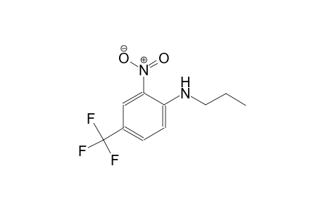 benzenamine, 2-nitro-N-propyl-4-(trifluoromethyl)-