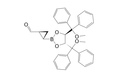 (1S,2S)-2-[(4R,5R)-4,5-Bis-(methoxy-diphenyl-methyl)-[1,3,2]dioxaborolan-2-yl]-cyclopropanecarbaldehyde