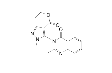 5-(2-Ethyl-4-keto-quinazolin-3-yl)-1-methyl-pyrazole-4-carboxylic acid ethyl ester